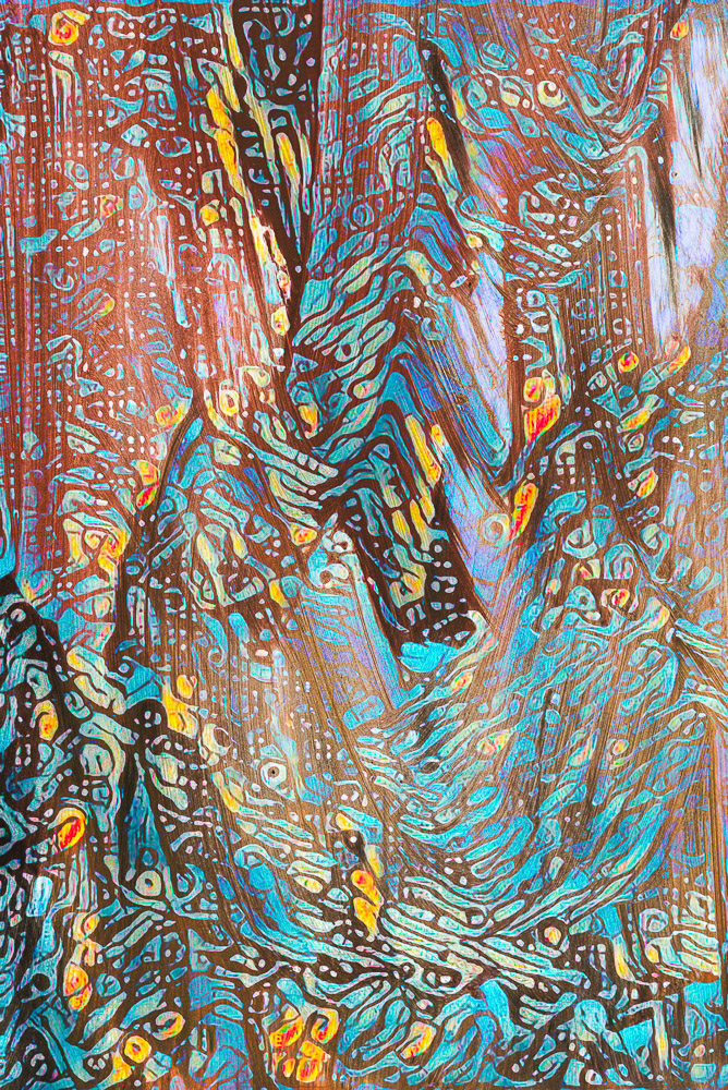 Abstract Art: Emotion #45: Diving