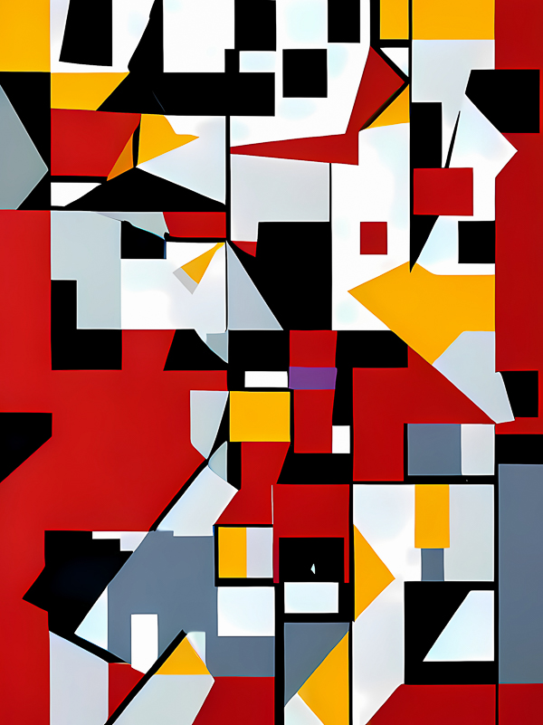De Stijl abstract art De Stijl abstract art