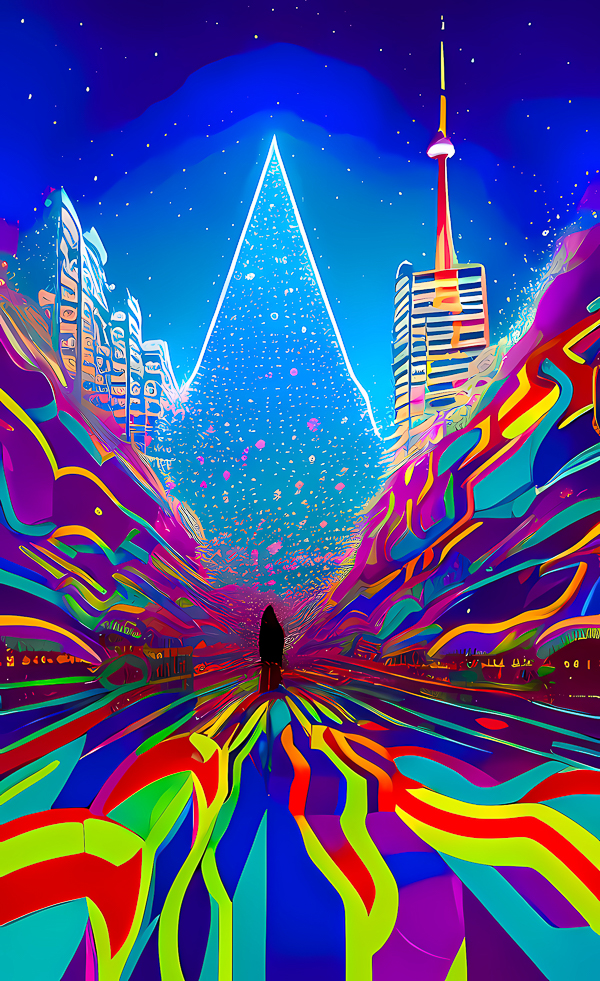 Futurism abstract art