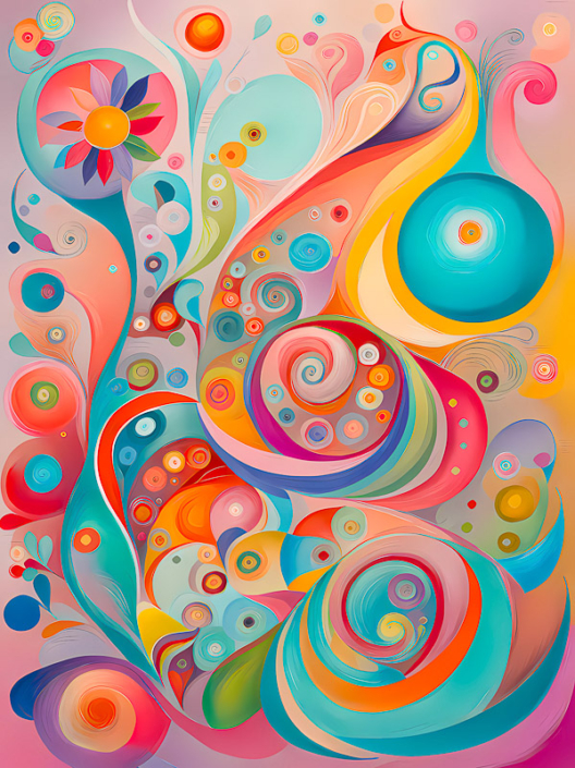 Lyrical Abstraction Art #2 Lyrical Abstraction Art