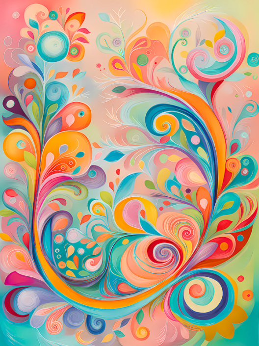 Lyrical Abstraction Art #3 Lyrical Abstraction Art