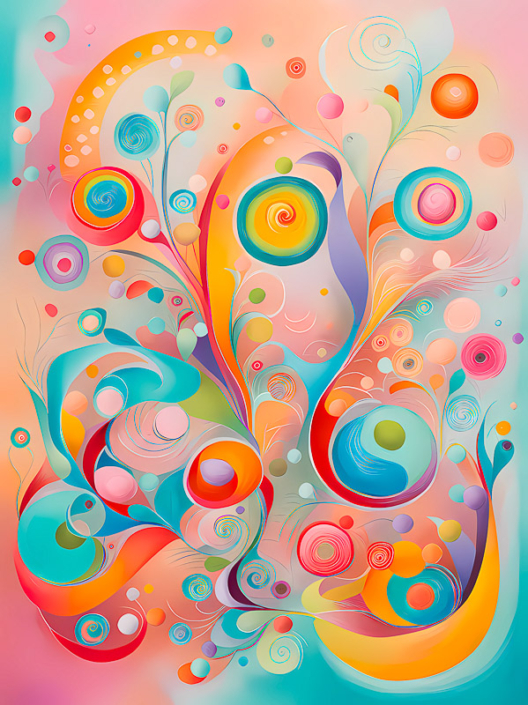 Lyrical Abstraction Art #4 Lyrical Abstraction Art