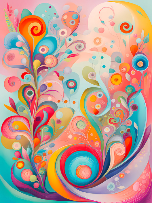 Lyrical Abstraction Art #5 Lyrical Abstraction Art