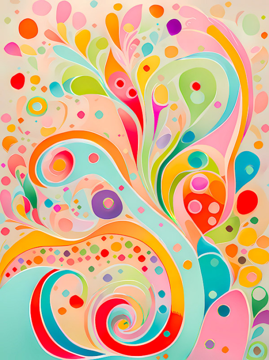 Lyrical Abstraction Art #6 Lyrical Abstraction Art