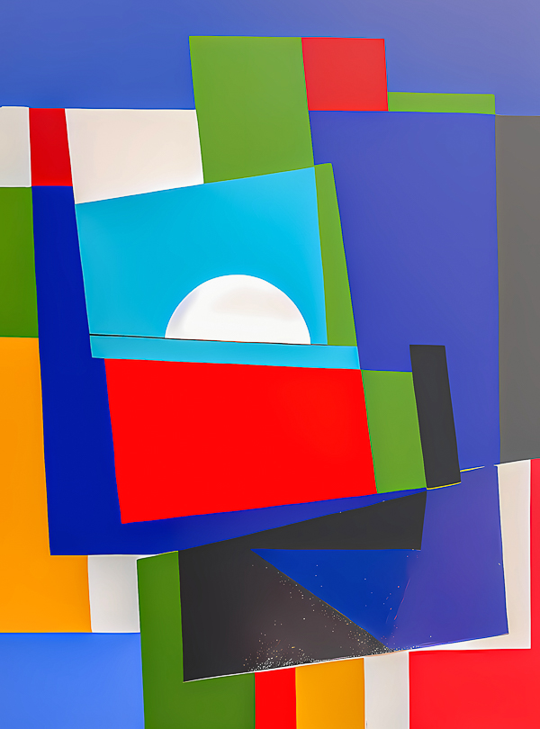 Suprematism abstract art