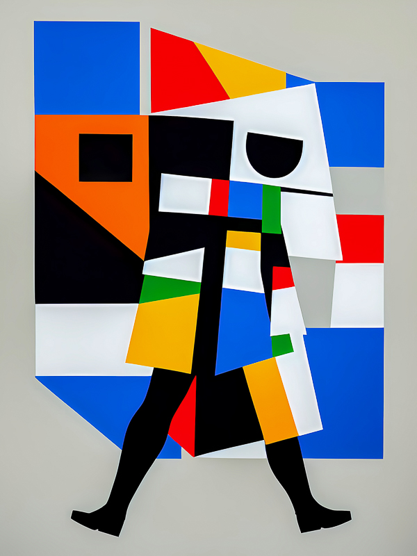 Suprematism abstract art
