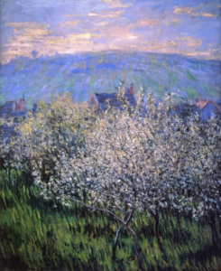 Vintage Claude Monet painting, European heritage impressionism art